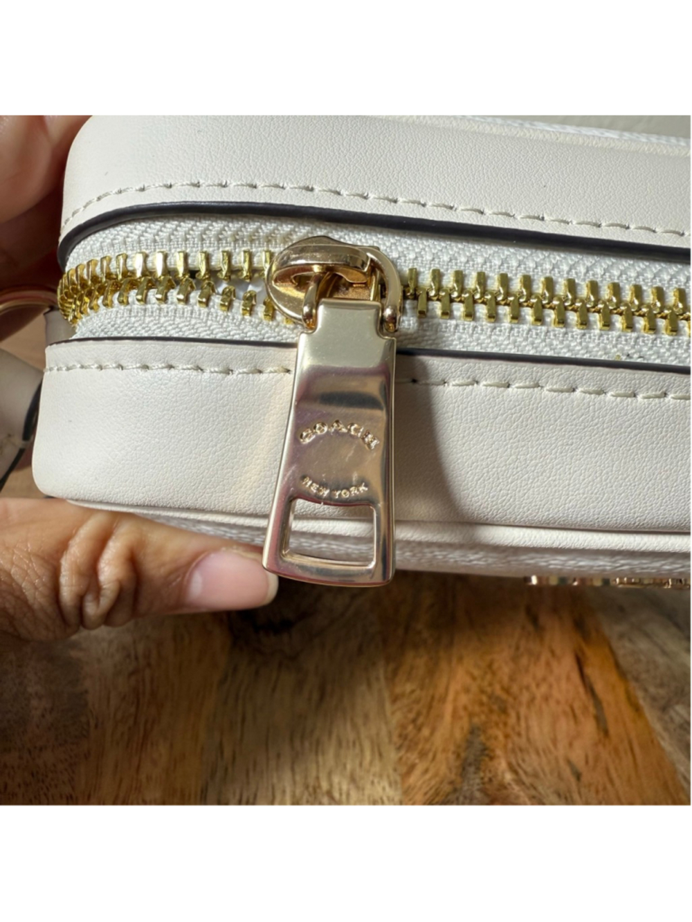 Women's Coach Crossbody Bag One Size White Beige - Picture 5 of 15